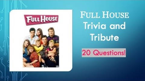 Full house the miracle of thanksgiving trivia