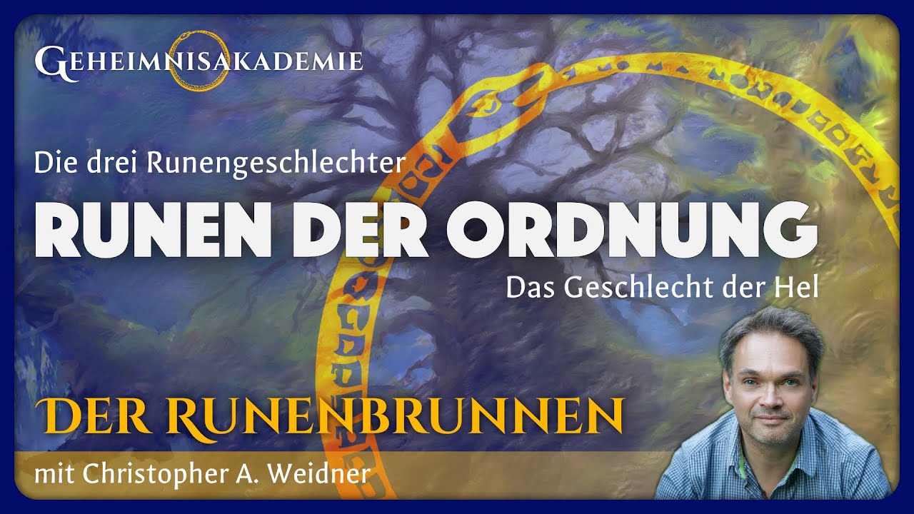 Runenbrunnen: Die drei Runengeschlechter - RUNEN DER ORDNUNG