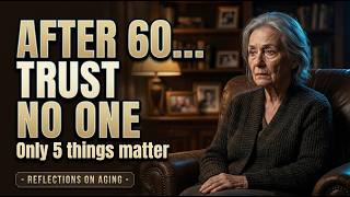 I'm 83: After 60, Stop Relying on Family & Friends — Build These 5 Pillars Instead | Wisdom of age