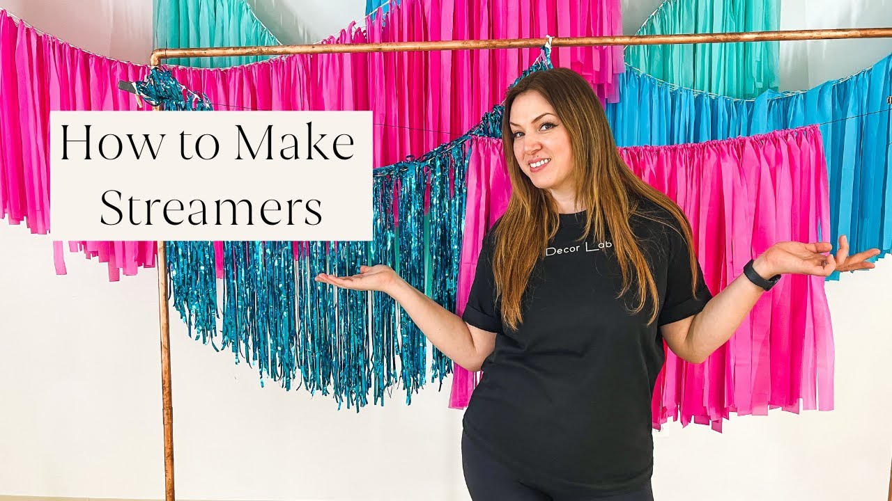 DIY: Streamer Backdrop