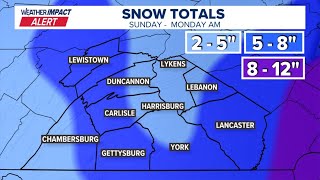 Watch Now: 4 p.m. Winter Storm Update