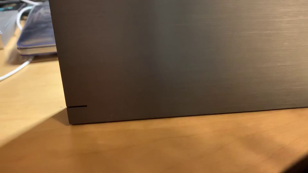 Open LACIE PORSCHE DESIGN 3.5” USB hard drive case YouTube