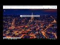 Paris Wallpaper Chrome Theme