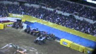 Monster Jam Indy 2011 Bounty Hunter Freestyle