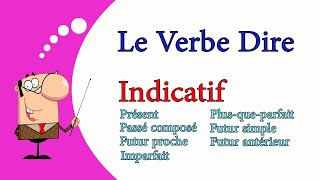 La conjugaison du verbe dire