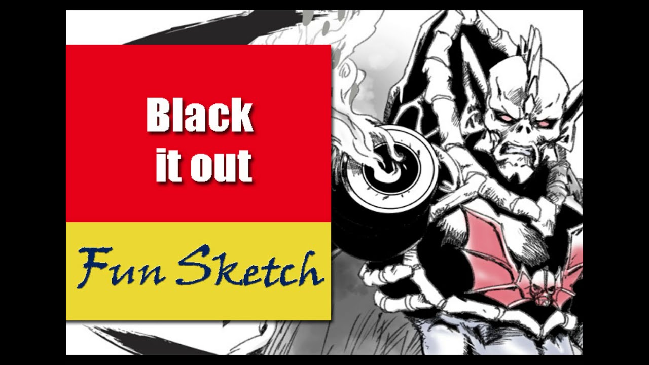 Filling Blacks in drawings