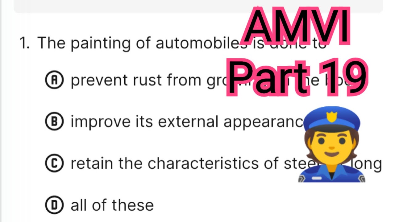 AMVI previous question paper||Kerala psc