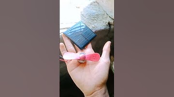 #viral #share #shorts solar panel se motor Kaise