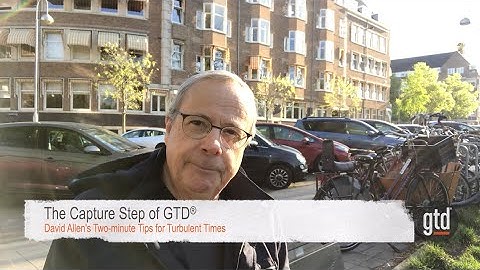 The Capture Step | GTD®