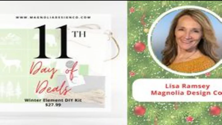 DIY Winter Elements Live with Lisa Ramsey