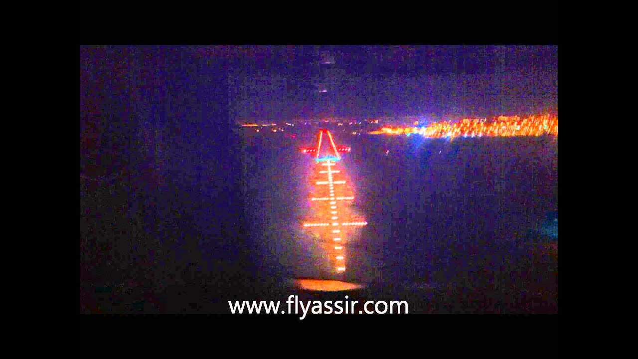 اقلاع من مطار عدن وهبوط في مطار ابها