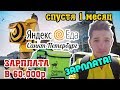 [ЭКСПЕРИМЕНТ] Работа в Яндекс и Delivery Club - СПУСТЯ 1 МЕСЯЦ и ПЕРВАЯ ЗАРПЛАТА [My Vlog \ Питер]