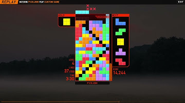 A- player gets the full secret grade - tetrio