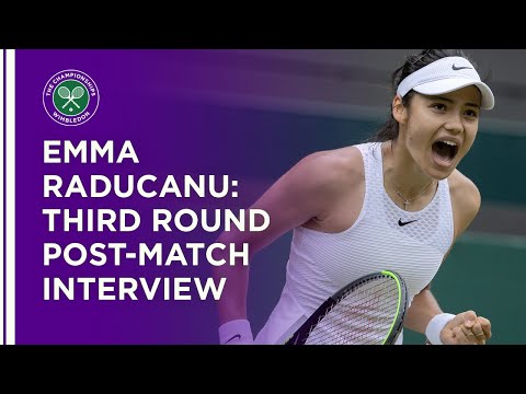 Emma Raducanu Third Round Post-Match Interview | Wimbledon 2021