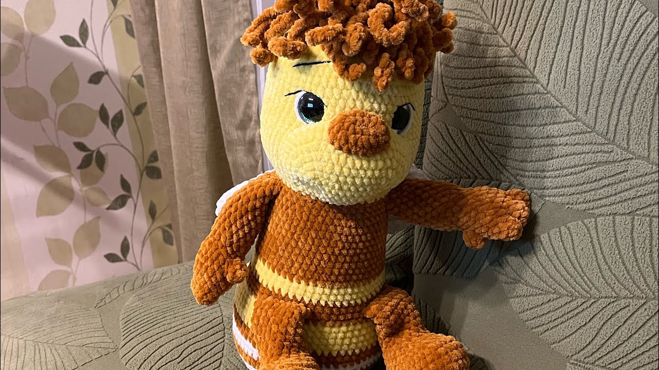 gehäkelte Biene ,,Honey,, Teil4