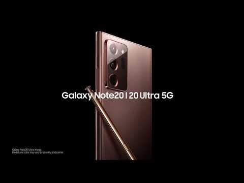 Galaxy Note20 Ultra Official TVC: The power to work and play | Samsung