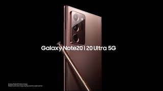 Galaxy Note20 Ultra  TVC: The power to work and play | Samsung