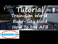 Train Sim World - AFB Tutorial - DB 185.2 On Ruhr-Sieg Nord