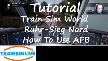 Train Sim World - AFB Tutorial - DB 185.2 On Ruhr-Sieg Nord