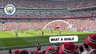 Fastest Goal in FA Cup Final History! (Fan Footage)