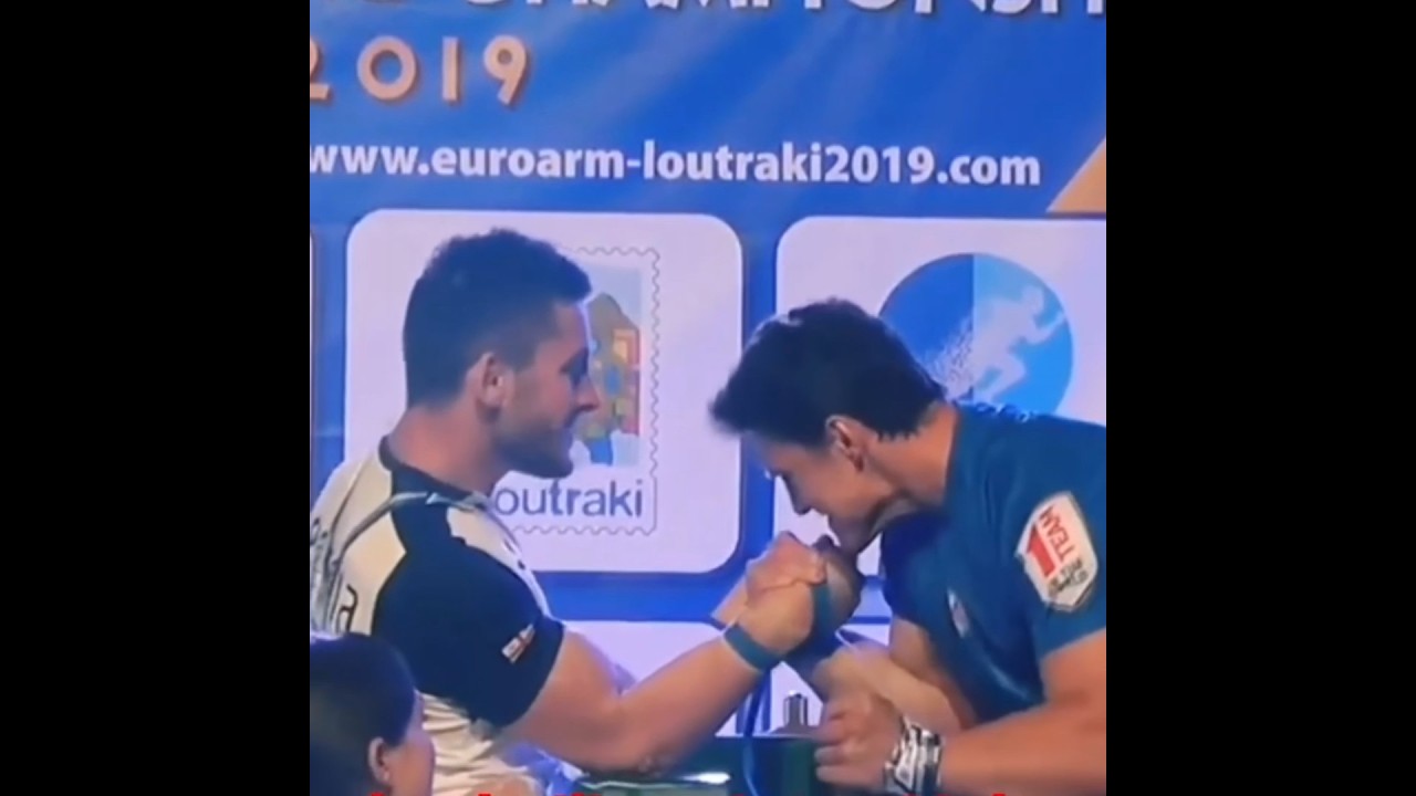 Irakli Zirakashvili v Artur Makarov in a rare battle 