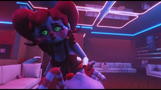 POV: Seductive Circus Baby Gives a Milkshake and Starts to Dance in Front of You