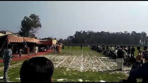 100 Meter race final at GOVT. POSTGRADUATE COLLEGE SHEIKHUPURA / BY PROF AFZAL