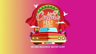 Culture Fest Block Party 2024
Join us for the Culture Fest Block Party on Saturday, May 11, 2024 from 12 PM – 4 PM. This year we’re highlighting the rich Chicanx diaspora which has called Ontario its home for generations.
Culture Fest Block Party | 📍Ontario Museum of History & Art
225 S. Euclid Ave., Ontario, CA
📅 Saturday, May 11, 2024 | 12 PM – 4 PM
⭐ Free All Ages Event Culture Fest Block Party 2024