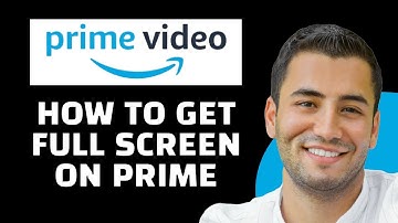 How to get Full Screen on Amazon Prime (Quick and Easy)