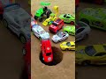 New Super Car and Nano Racing Car pushing green Car in to pit #shortvideo #viralshorts#toys