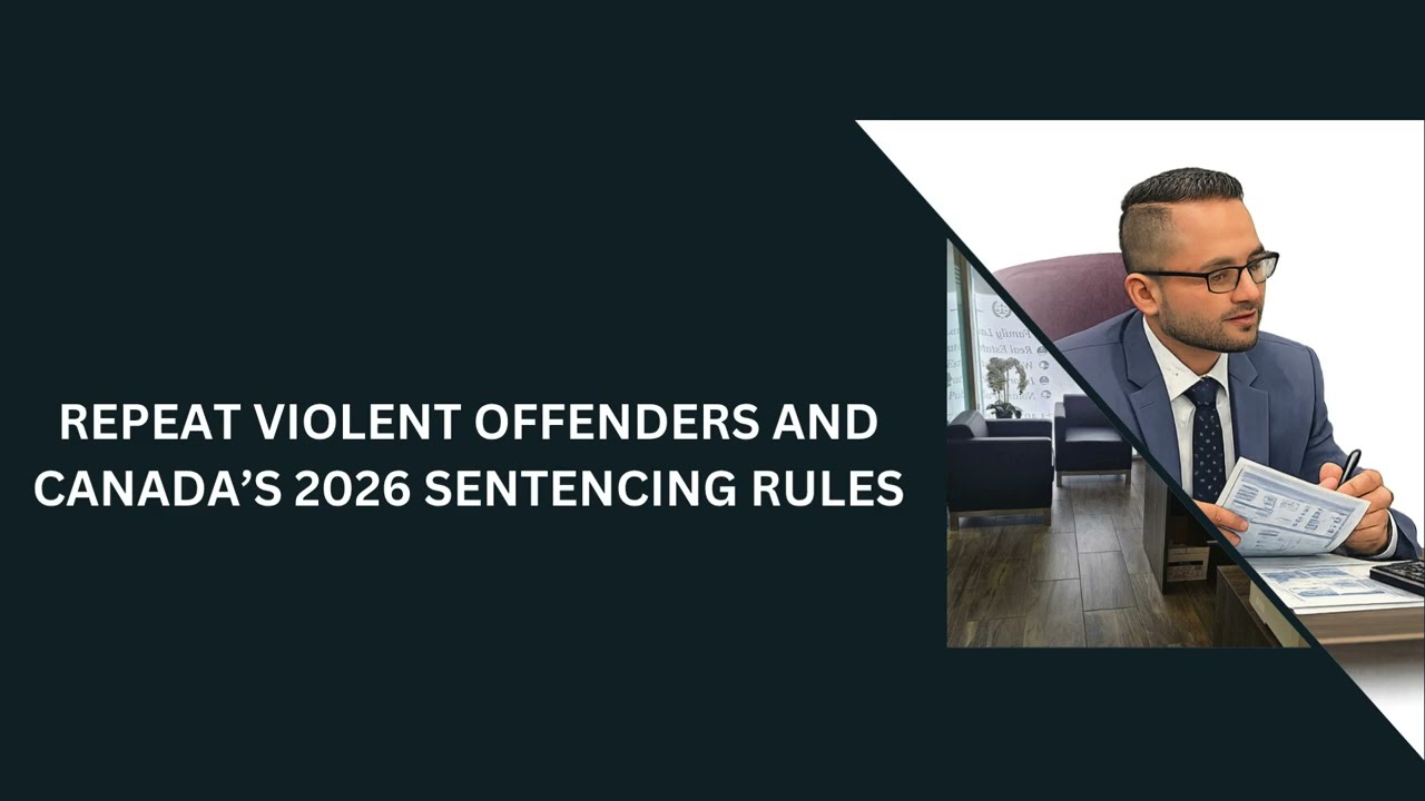 ⁣Repeat Violent Offenders and Canada’s 2026 Sentencing Rules