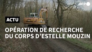 Estelle Mouzin: reprise des fouilles dans les Ardennes | AFP