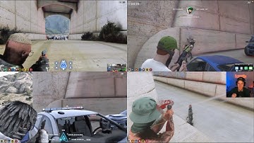 Mandem and Ste Have A Shootout With Cops Mid Boost | NoPixel Mandem GTA RP