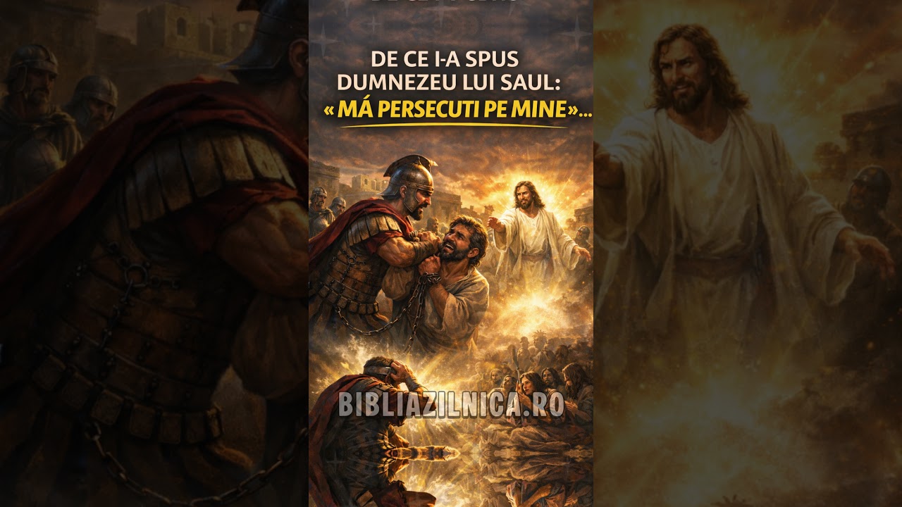 De ce i-a spus Dumnezeu lui Saul «Mă persecuti pe Mine»… când el persecuta oameni? Întrebări biblice
