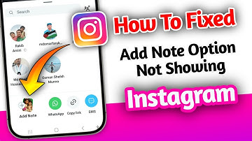 How to Fix Instagram Reels Add note Option Not Showing Problem