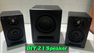 DIY Bluetooth Speaker 2.1 Step by Step Details