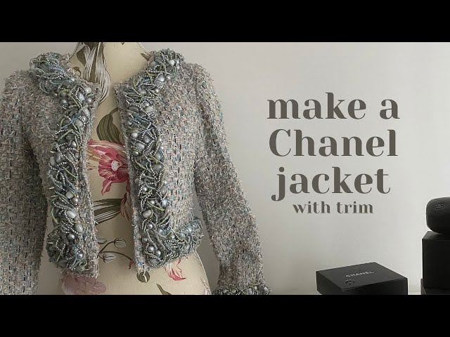 DIY Tweed Chanel Jacket: Couture Pattern-Matching Techniques 