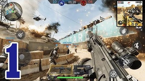 FPS Strike Ops: Modern Arena || Gameplay Walkthrough Part 1 - (iOS, Android)