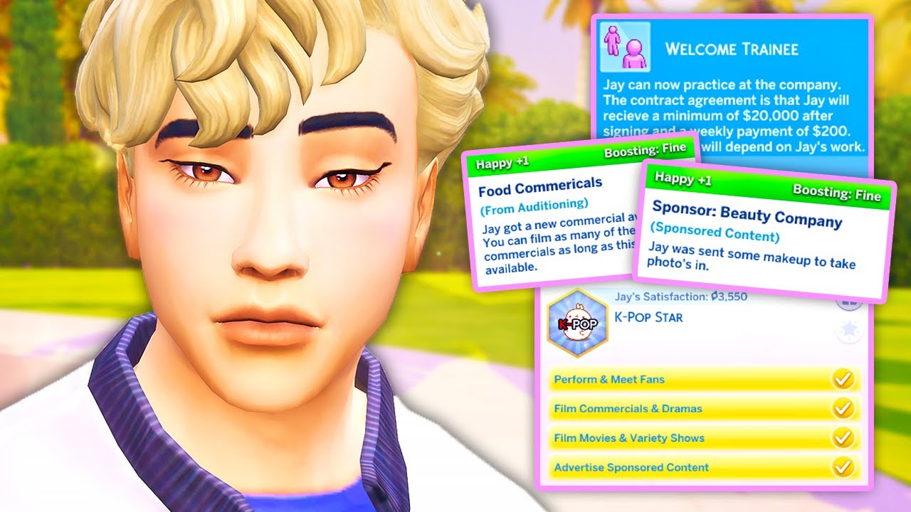 YOU NEED THIS SIMS 4 K-POP STAR MOD IN YOUR LIFE!🌟 // MOD REVIEW - YouTube