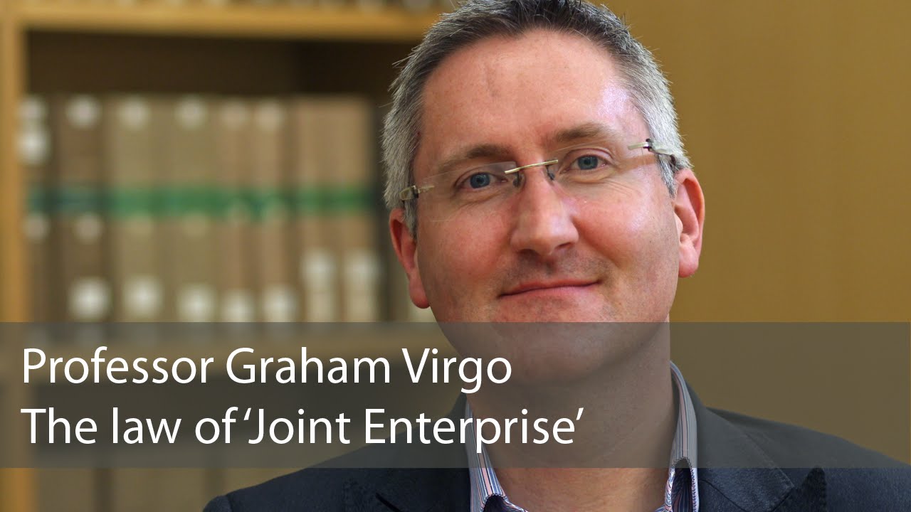 The Law of 'Joint Enterprise': Graham Virgo - YouTube