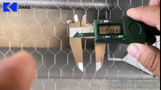 1/2"=15mm hexagonal wire netting mesh machine, hexagonal poultry net making machine