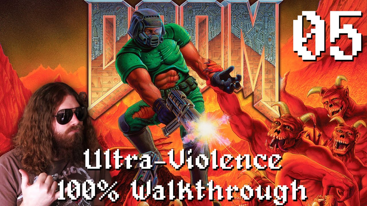 RIP & CHILL | Doom (1993) Ultra-Violence / 100% Walkthrough - Part 5