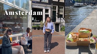 Spend the day Alone with me in Amsterdam | Bakery, Japanese Bento Box, Mochi Donut ♡