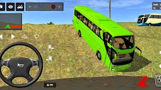 Euro Bus Driving Game PublicTransportation 2024 Indonesia BusSimulator Android Gameplay #86