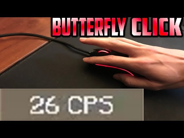 How To Butterfly Click 20 CPS 