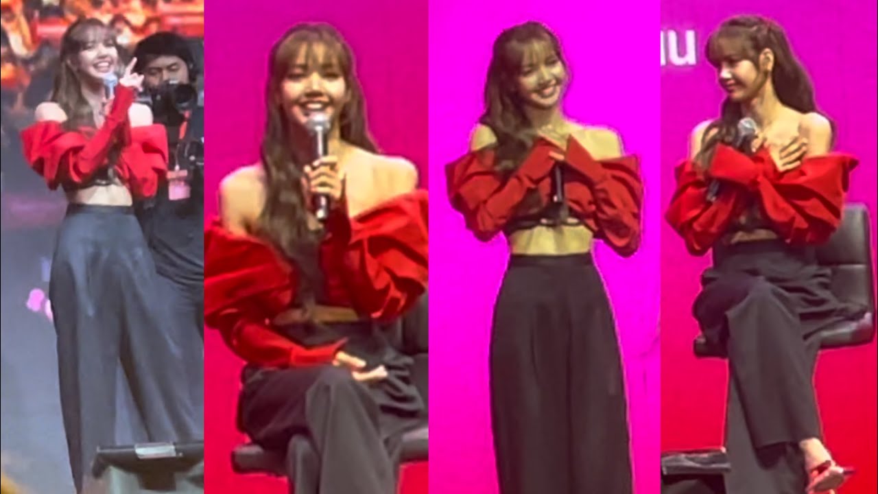 แฟนมีต ลิซ่า #blackpink ที่งาน What’s LISA’s TrueID ก่อนขึ้นคอนเสิร์ตใหญ่ราชมังคลาฯ | #ติ่งบันเทิง