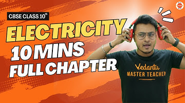 Electricity All Definitions, Derivations & Formulas in 10 mins | CBSE Class 10 Physics Chapter 12