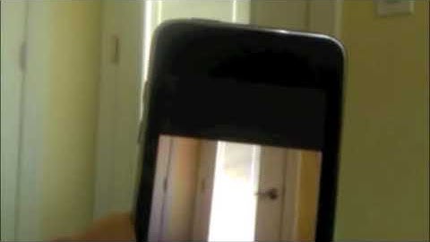 iPod touch 4G Camera in Use VIDEO