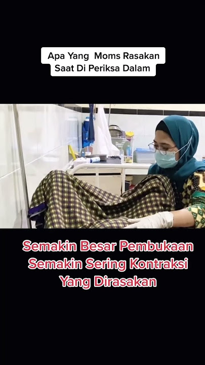 Pemeriksaan dalam menggunakan 2 jari bubidan untuk mengetahui sudah pembukaan berapa??