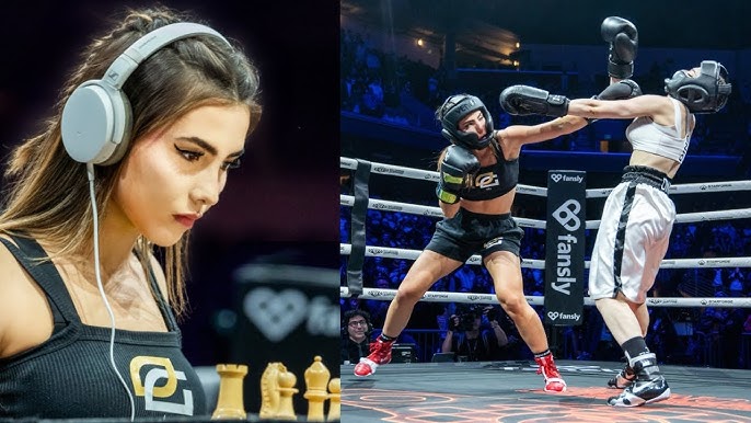 Alexandra Botez calls out Michelle Khare about boxing experience